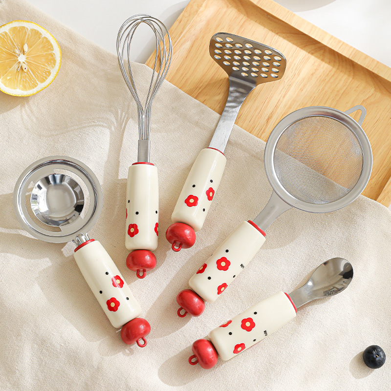 Baby Food Strainer - Set da Cucina Vibrante per la