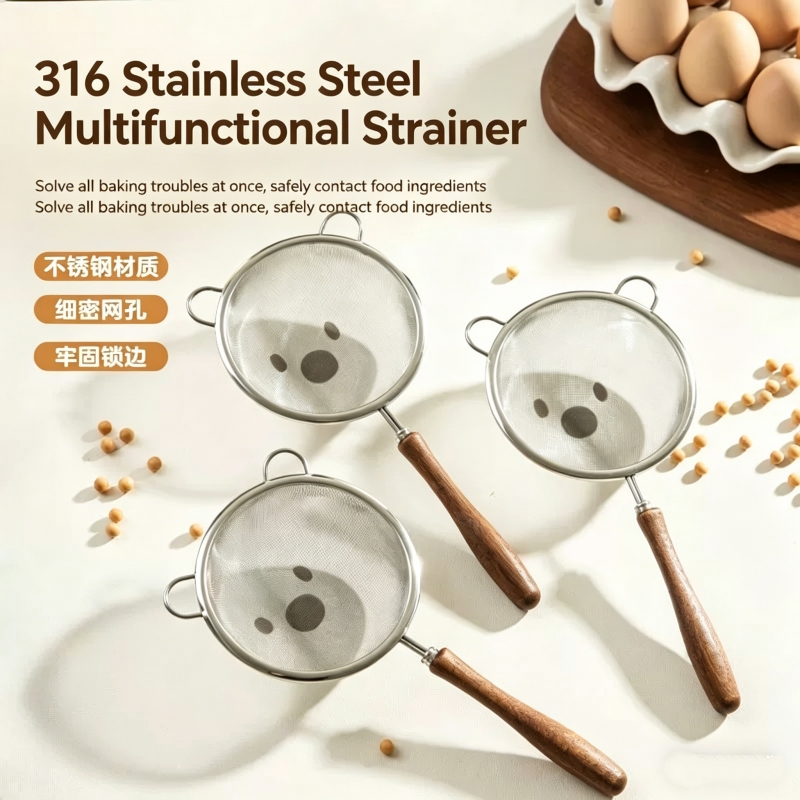 Baby Food Filter - Colino a filtre sottile, nuovo manico