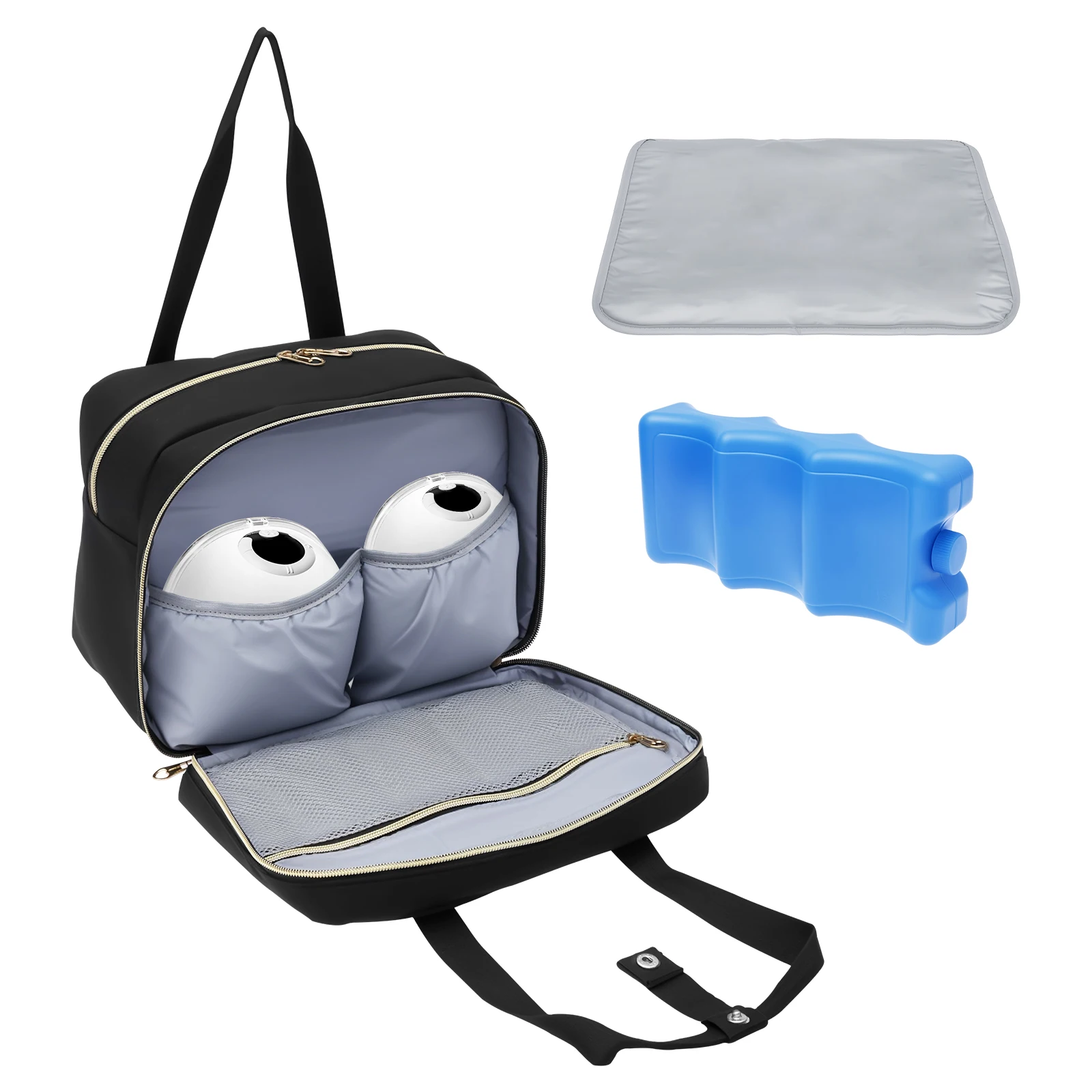 Baby Food Packaging - Borsa portaoggetti per tiralatte con impacco