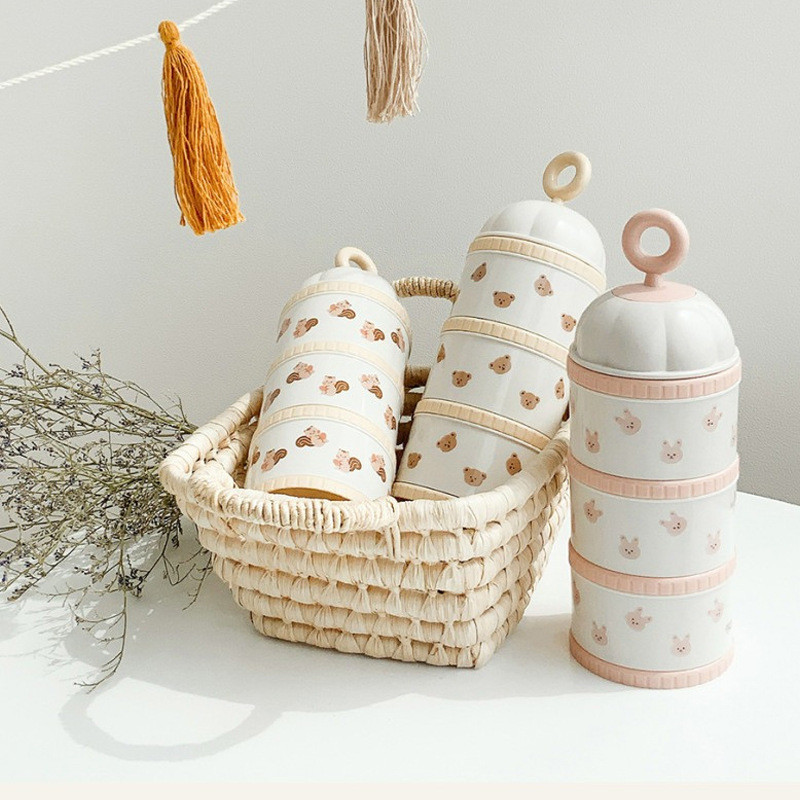 Baby Food Plan - Scatola per latte in polvere con