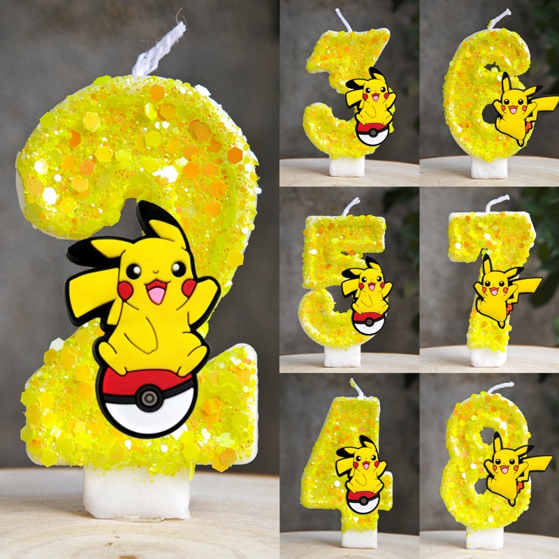 Baby Food Plan - Pokemon Pikachu Candela Cartoon 0-9 Numero