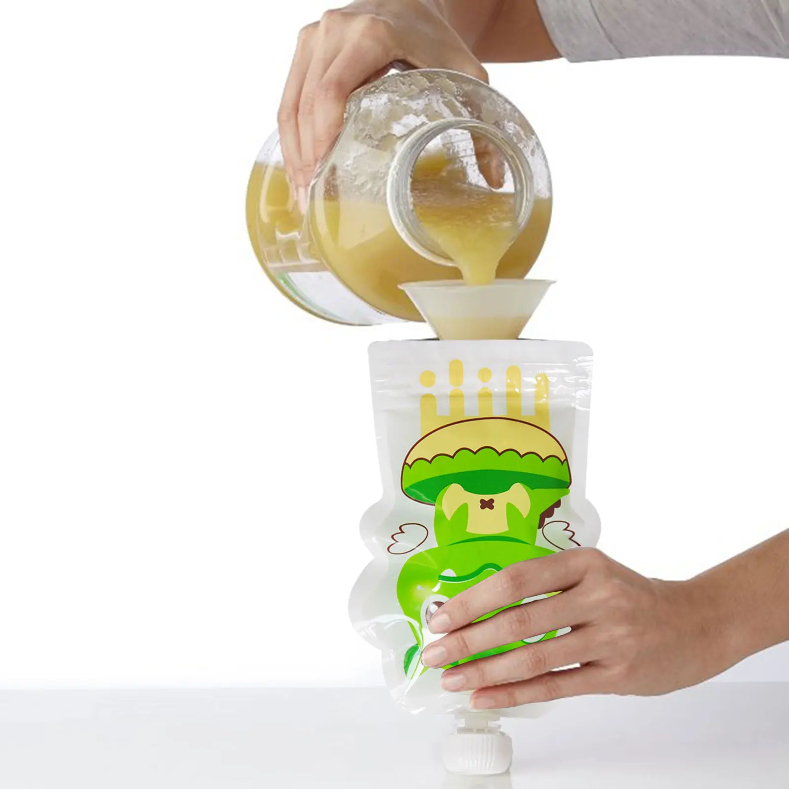 4 pezzi sacchetto di conservaz - Baby Food Pouches Reusable recensione e prezzo