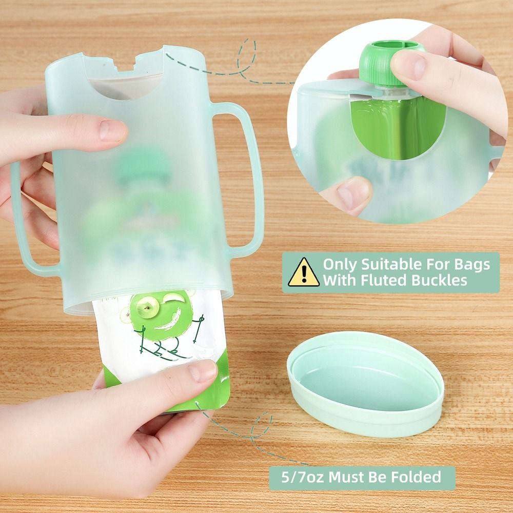 Supporto per sacchetto da spre - Baby Food Pouches Reusable recensione e prezzo