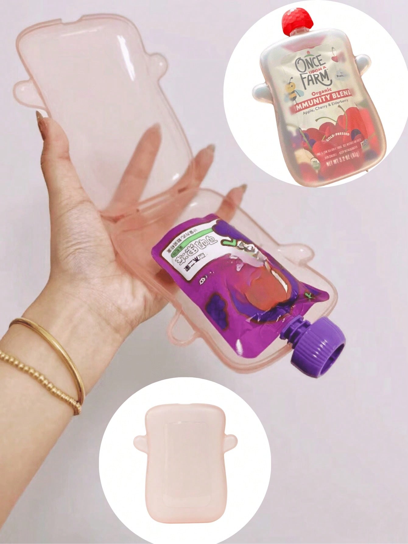 Contenitore Anti-Pressione per - Baby Food Pouches Reusable recensione e prezzo