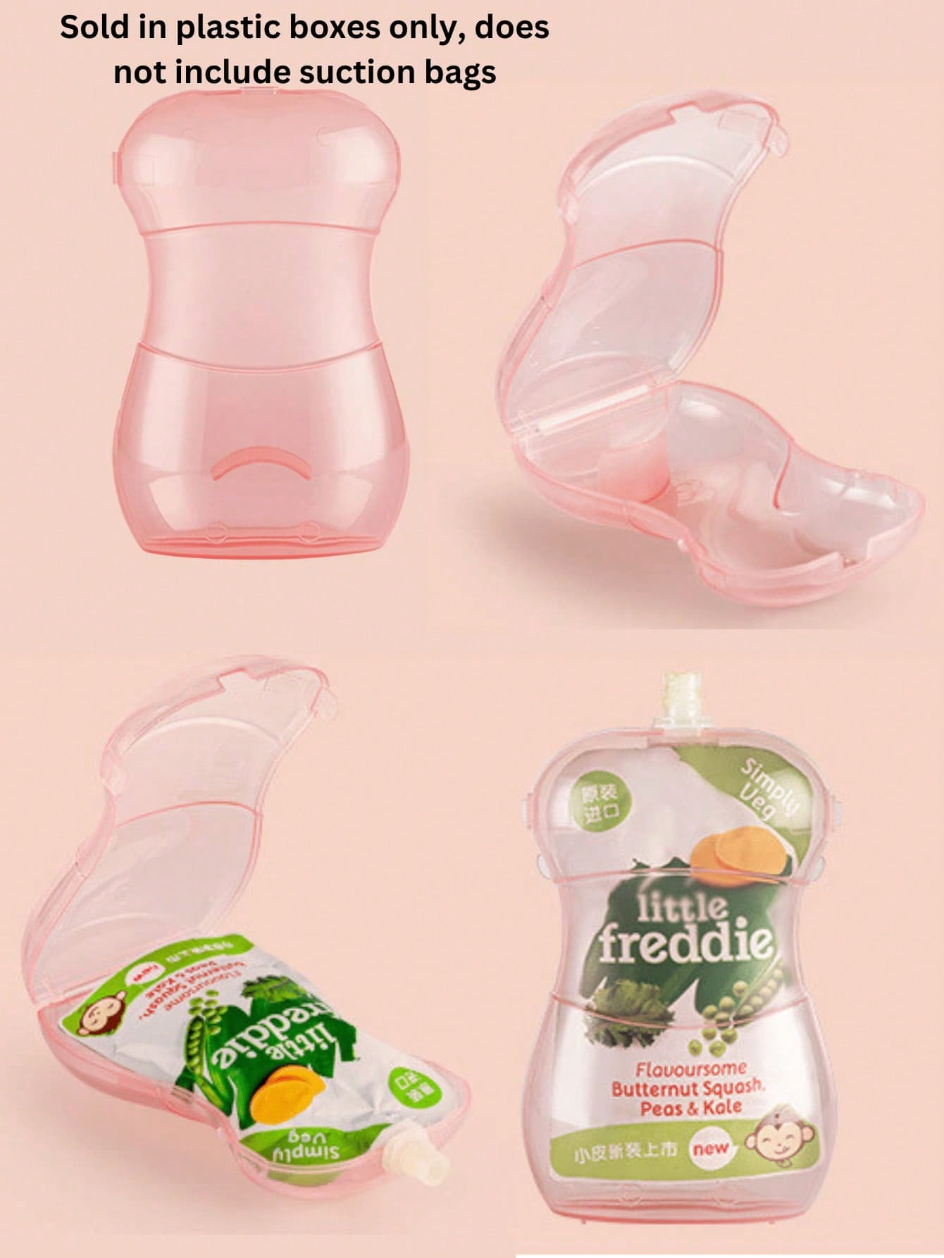Contenitore Anti-Pressione per - Baby Food Pouches Reusable recensione e prezzo