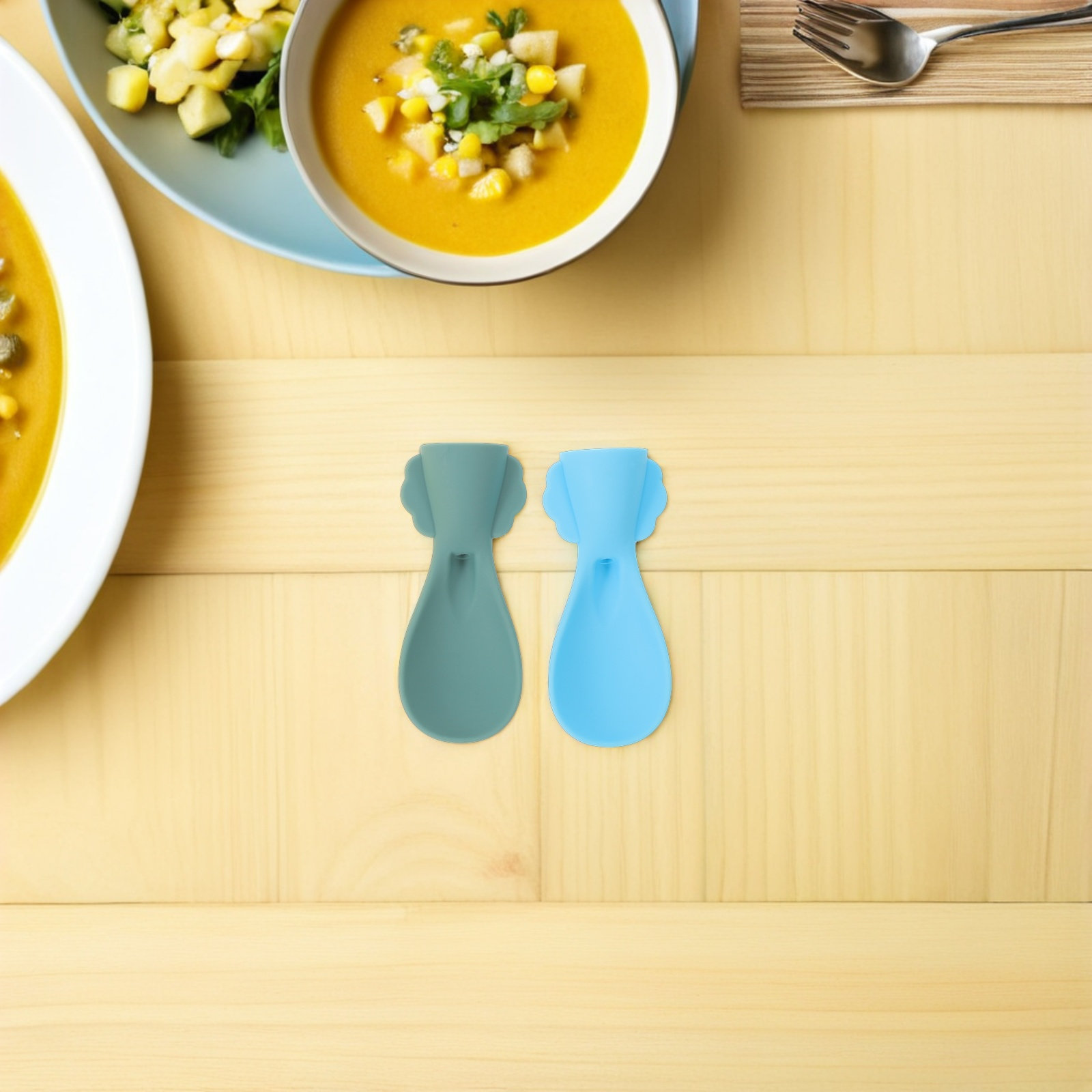 4 Pezzi Cucchiai in Silicone p - Baby Food Pouches Reusable recensione e prezzo