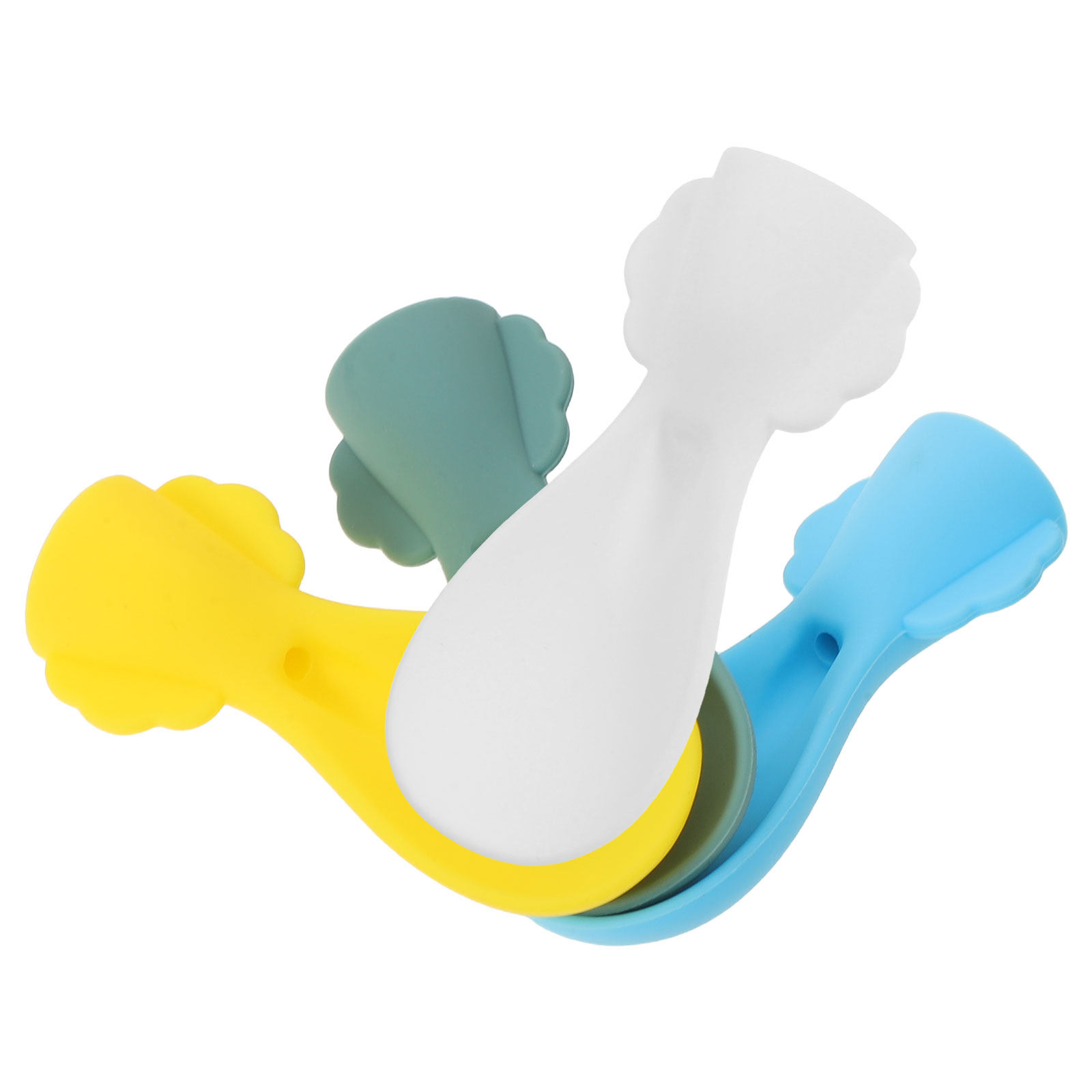4 Pezzi Cucchiai in Silicone p - Baby Food Pouches Reusable recensione e prezzo
